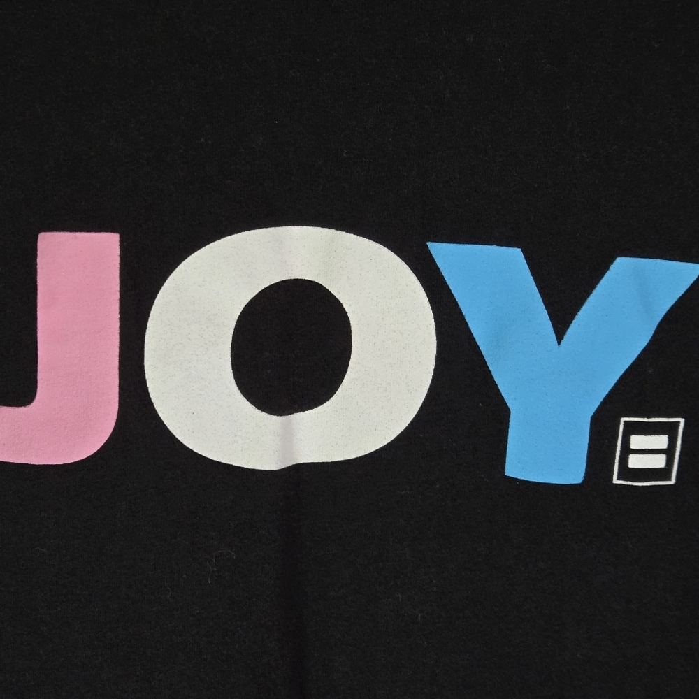 HRC TRANS PRIDE JOY BLACK TEE